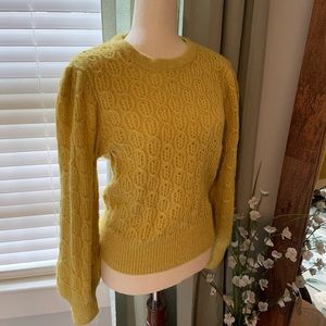 NWT J. Crew Crochet Styled Sweater - Size M